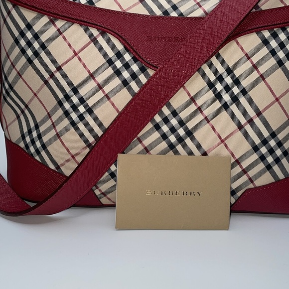 BURBERRY Nova Check Shoulder Bag Purse - Picture 11 of 16